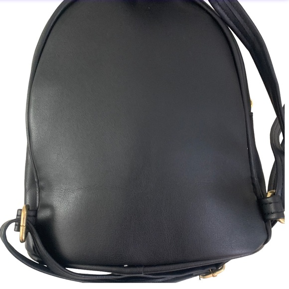 NEW Glitter/Sequin Mouse Ears Adjustable Straps Mini Backpack Black Gold Red - Picture 6 of 10